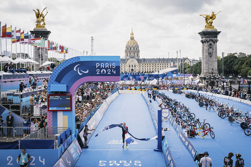 Jeux Paralympiques de Paris 2024 Hanquinquant triathlon