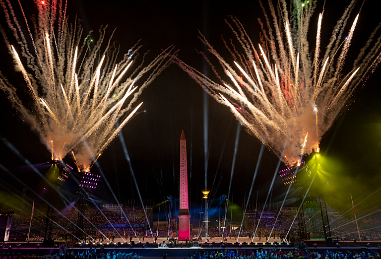 Jeux Paralympique de Paris 2024 concorde ouverture