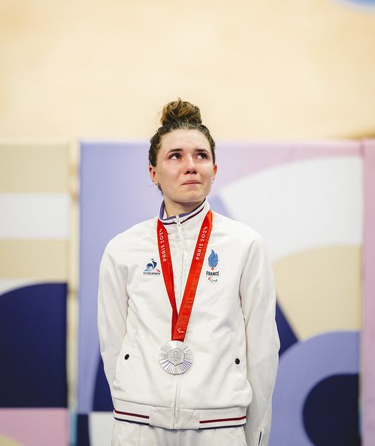 Heidi Gaugain medaille d'argent Paris 2024 Paralympiques