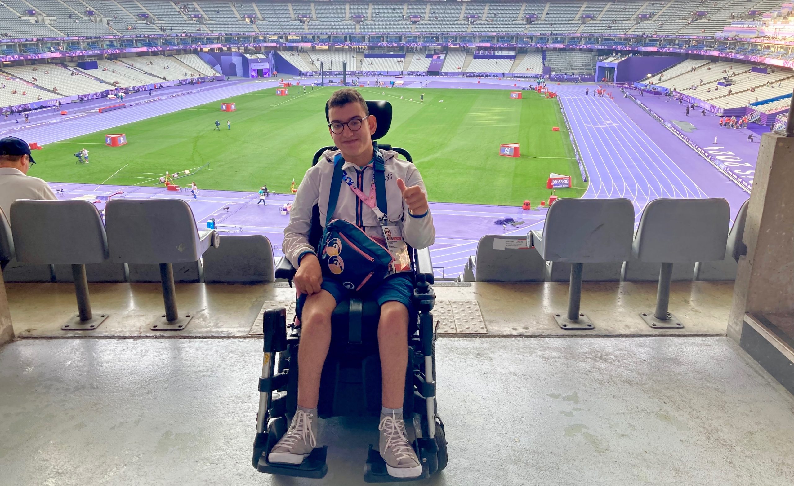 Jeux paralympiques Paris 2024 Younes Hichami, volontaire « Je vis